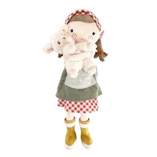 Little Dutch  Kuschelpuppe farmer Rosa mit Schaf 35cm 