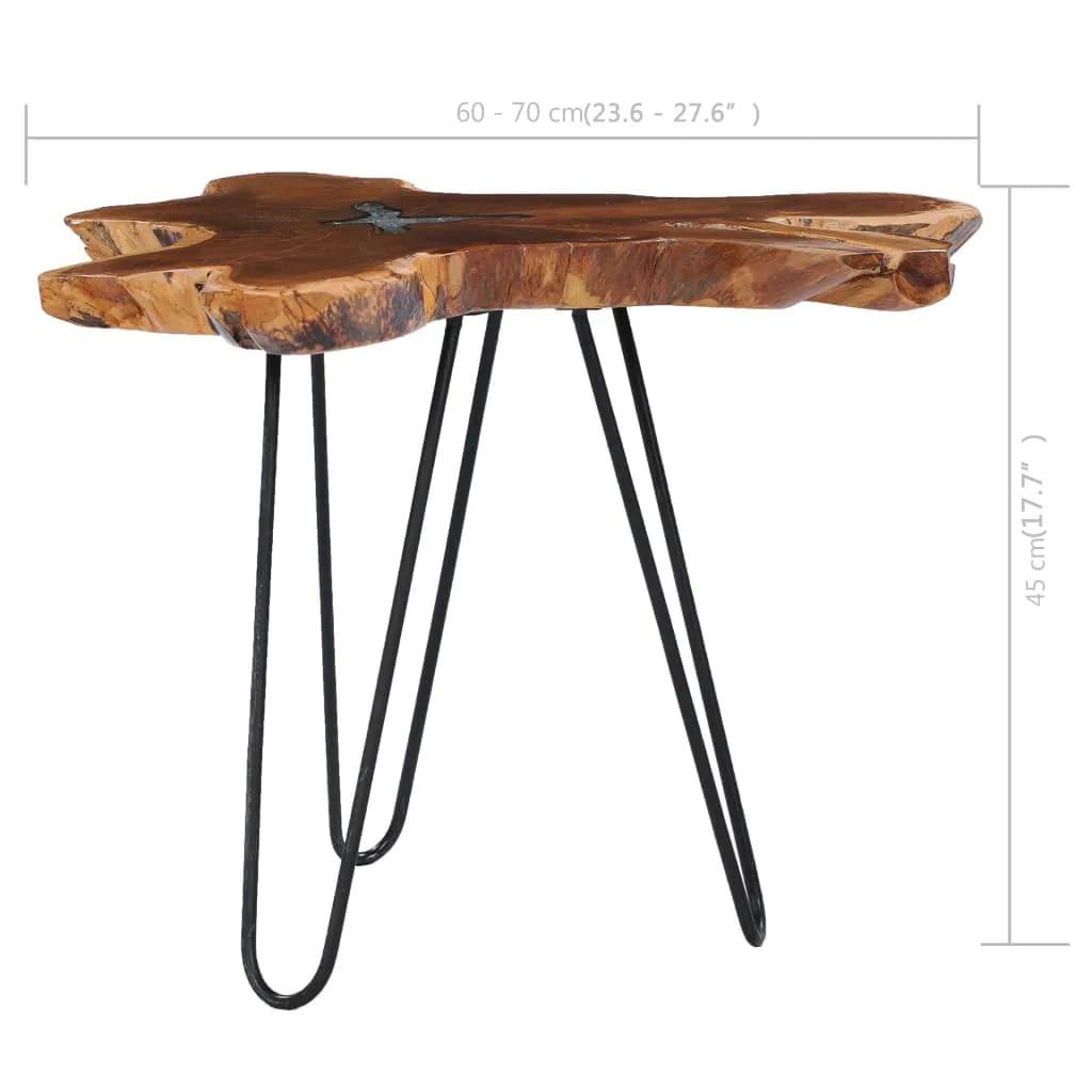 VidaXL Table basse bois  