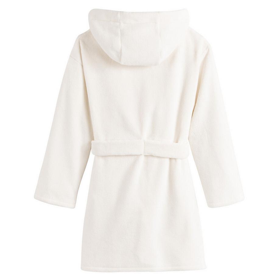 La Redoute Collections  Kuscheliger Fleece-Morgenrock mit Kapuze 