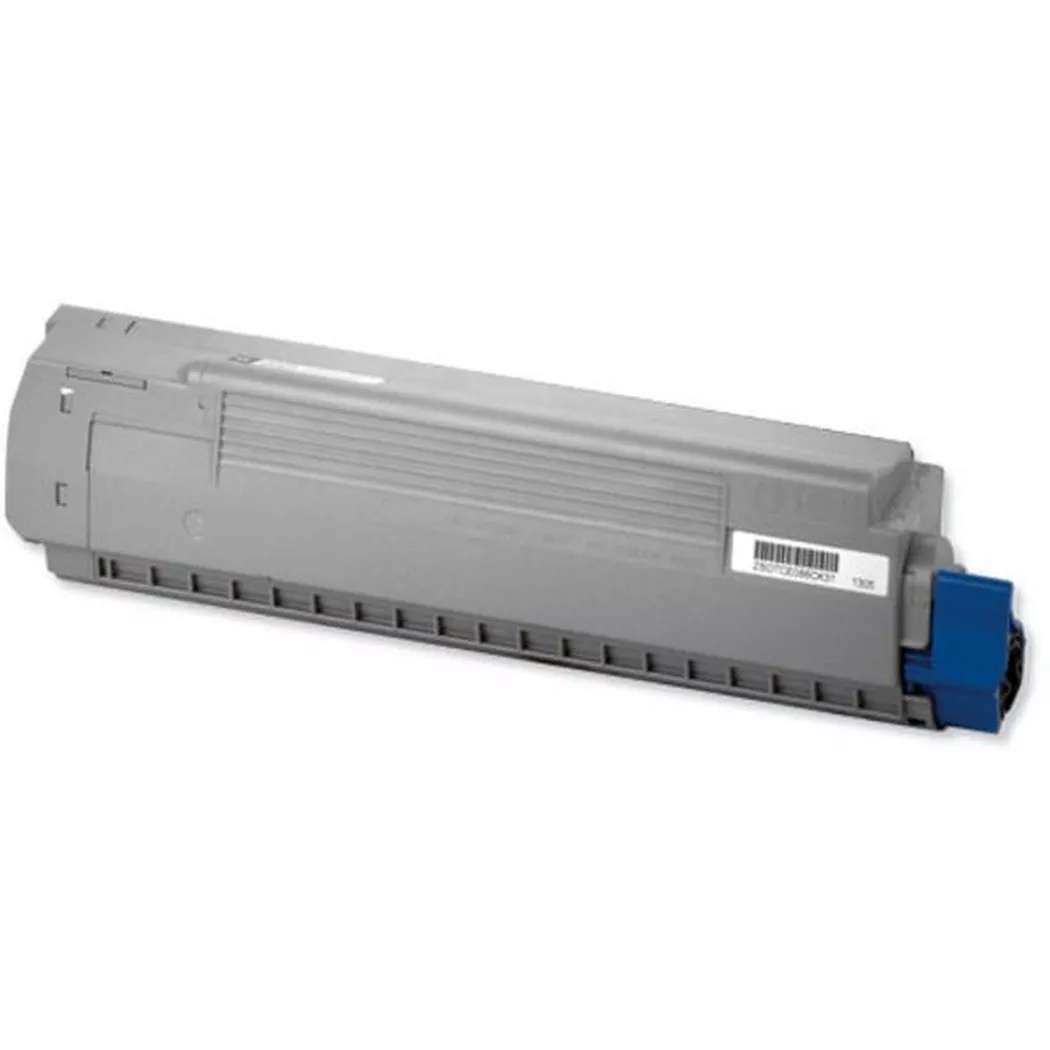 OKI – Toner yellow, 7300 Seiten, Blau, One Size