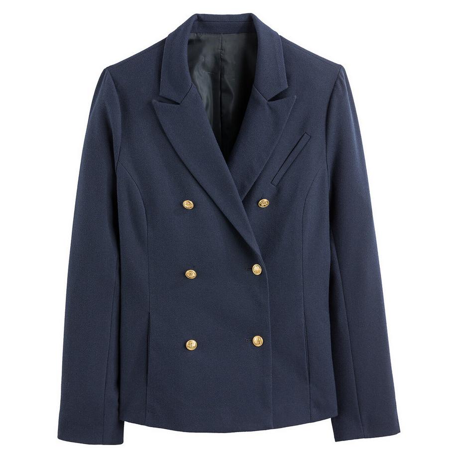 La Redoute Collections Zweireihiger Slim Fit Blazer  