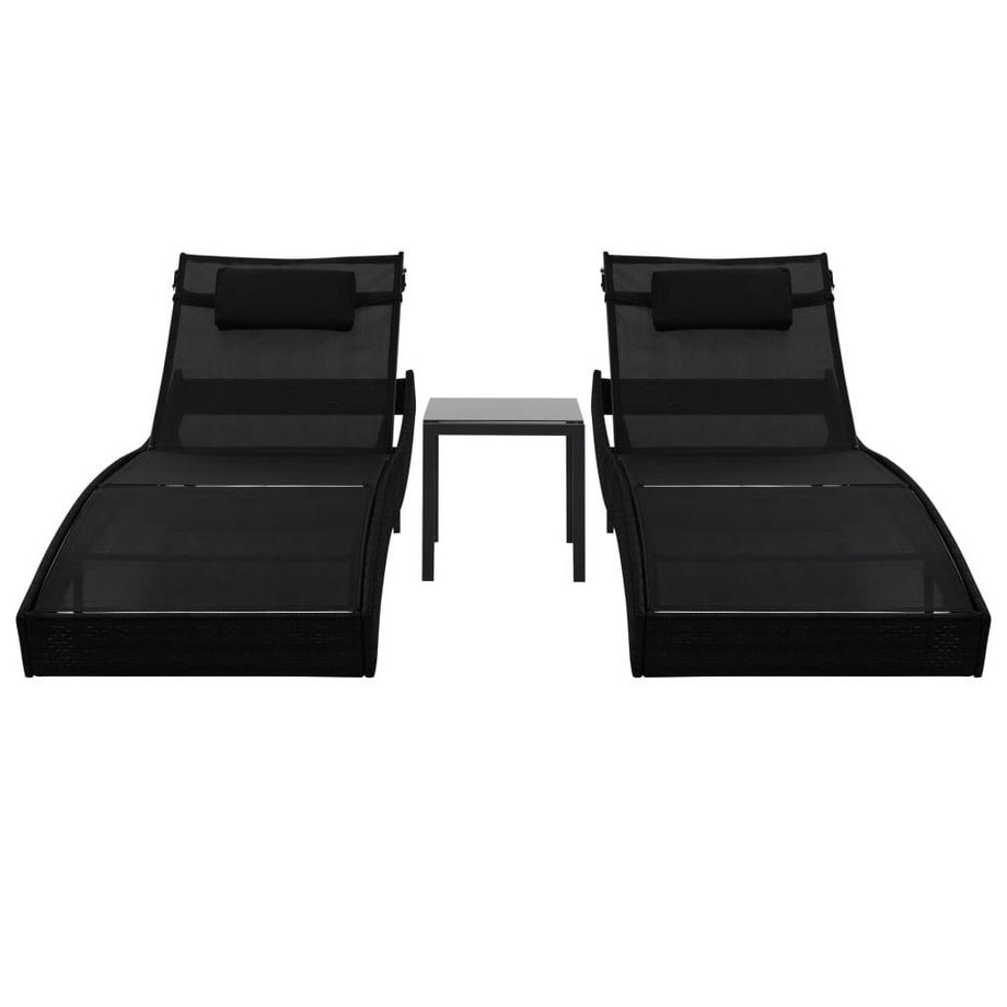 VidaXL Sonnenliege poly-rattan  