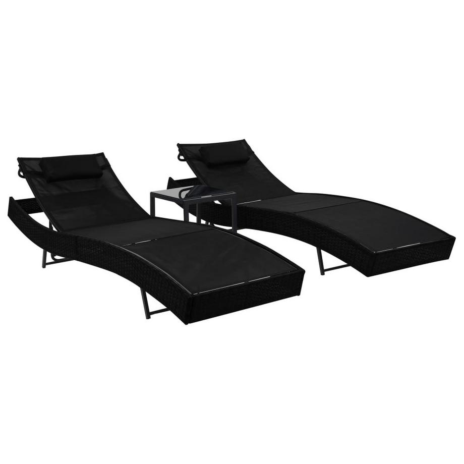 Sonnenliege poly-rattan