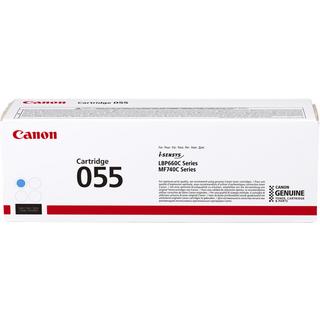 Canon  CANON Toner-Modul 055 cyan CRG 055 C LBP663/MF742 2100 Seiten 