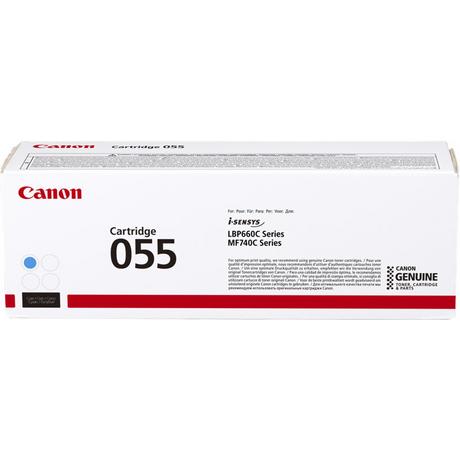 Canon  CANON Toner-Modul 055 cyan CRG 055 C LBP663/MF742 2100 Seiten 