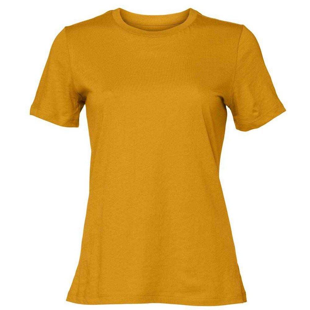 Image of Relaxed Jersey Tshirt Damen Senfgelb XL