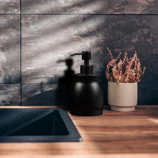 Northix Pompe à savon en acier inoxydable 390 ml  