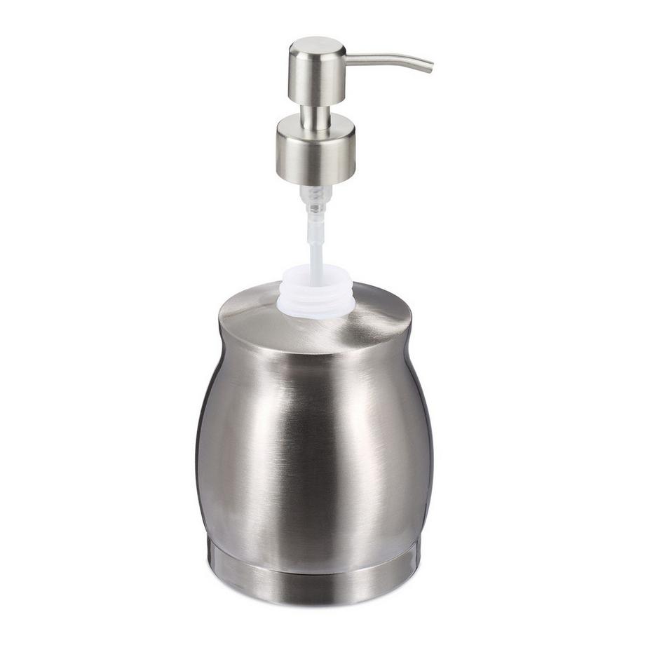 Northix Pompe à savon en acier inoxydable 390 ml  