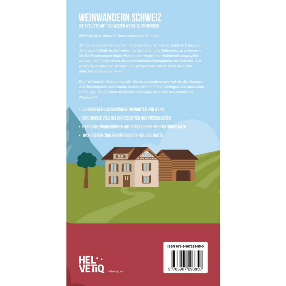 Helvetiq Buchverlag  Weinwandern Schweiz 