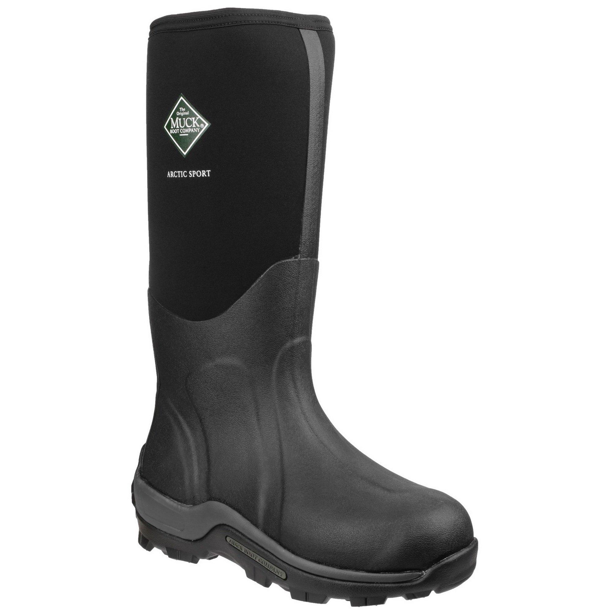 Image of Arctic Sport Pull On Gummistiefel Damen Schwarz 44