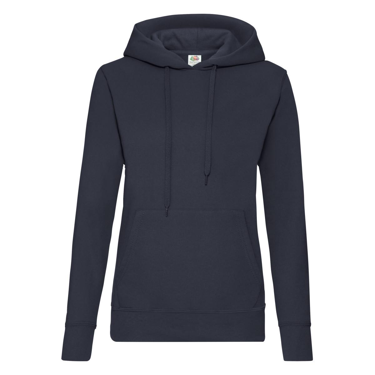 Image of Classic 8020 Kapuzenpullover Damen Marine XXL