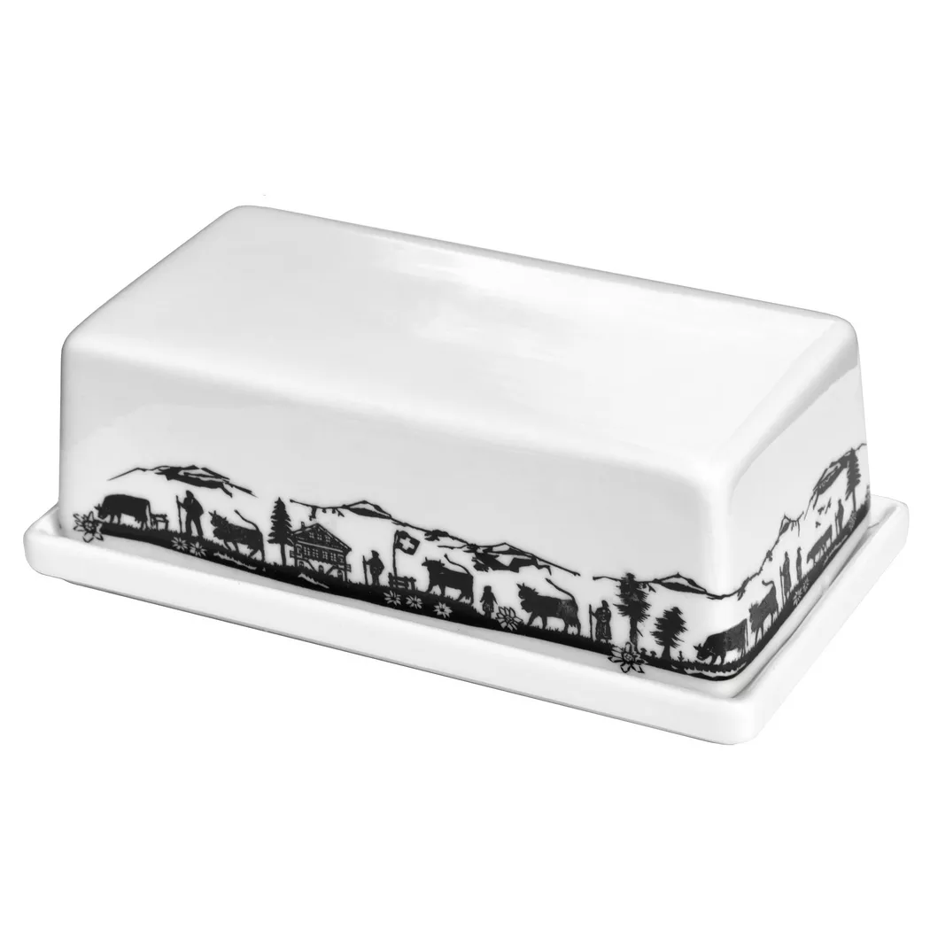 Butterdose "Stronghold Scherenschnitt Weiss"