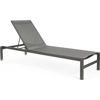 mutoni Chaise longue à roulettes Konnor CX23 anthracite  