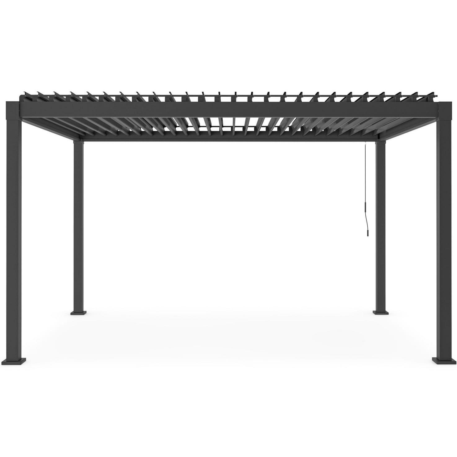 mutoni Pavillon de jardin Garda anthracite 300x400  