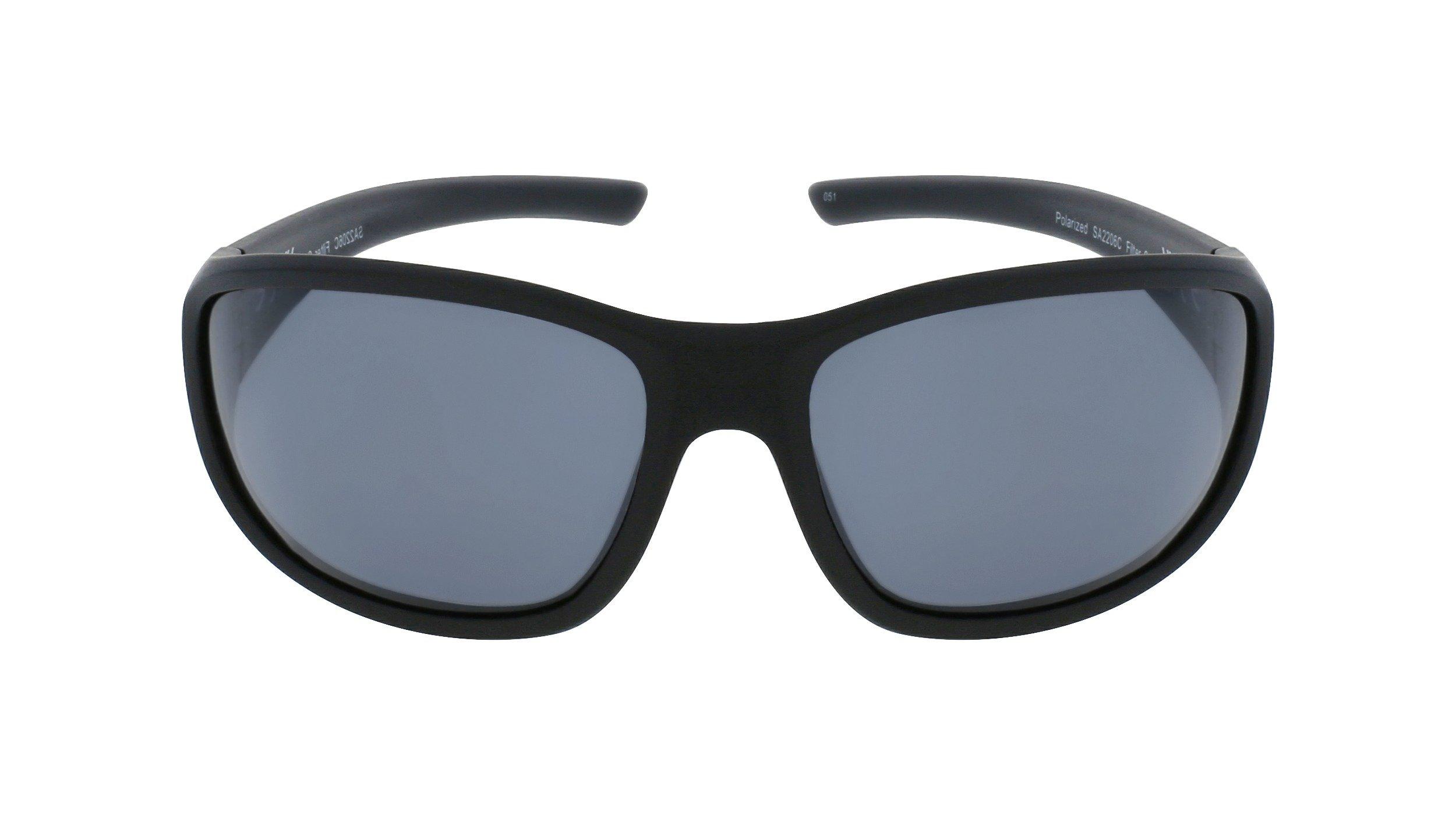 Image of Sport Sonnenbrille Mit Etui Herren Schwarz ONE SIZE