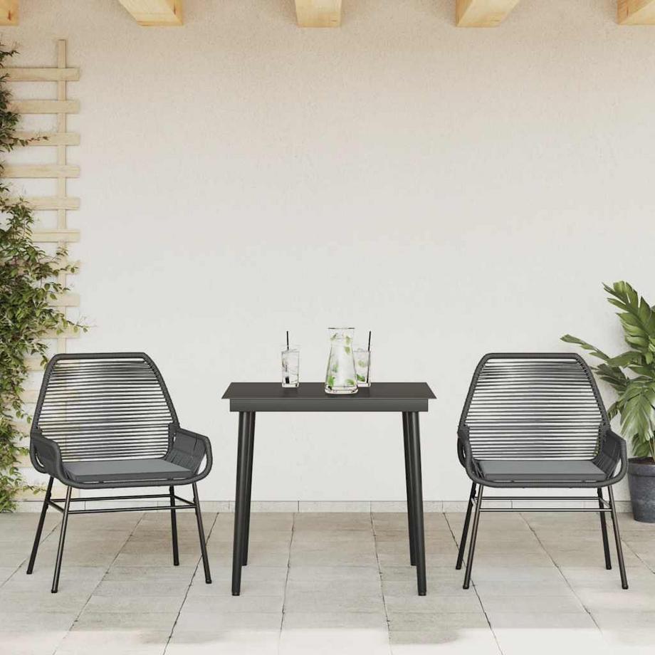 VidaXL Garten essgruppe poly-rattan  