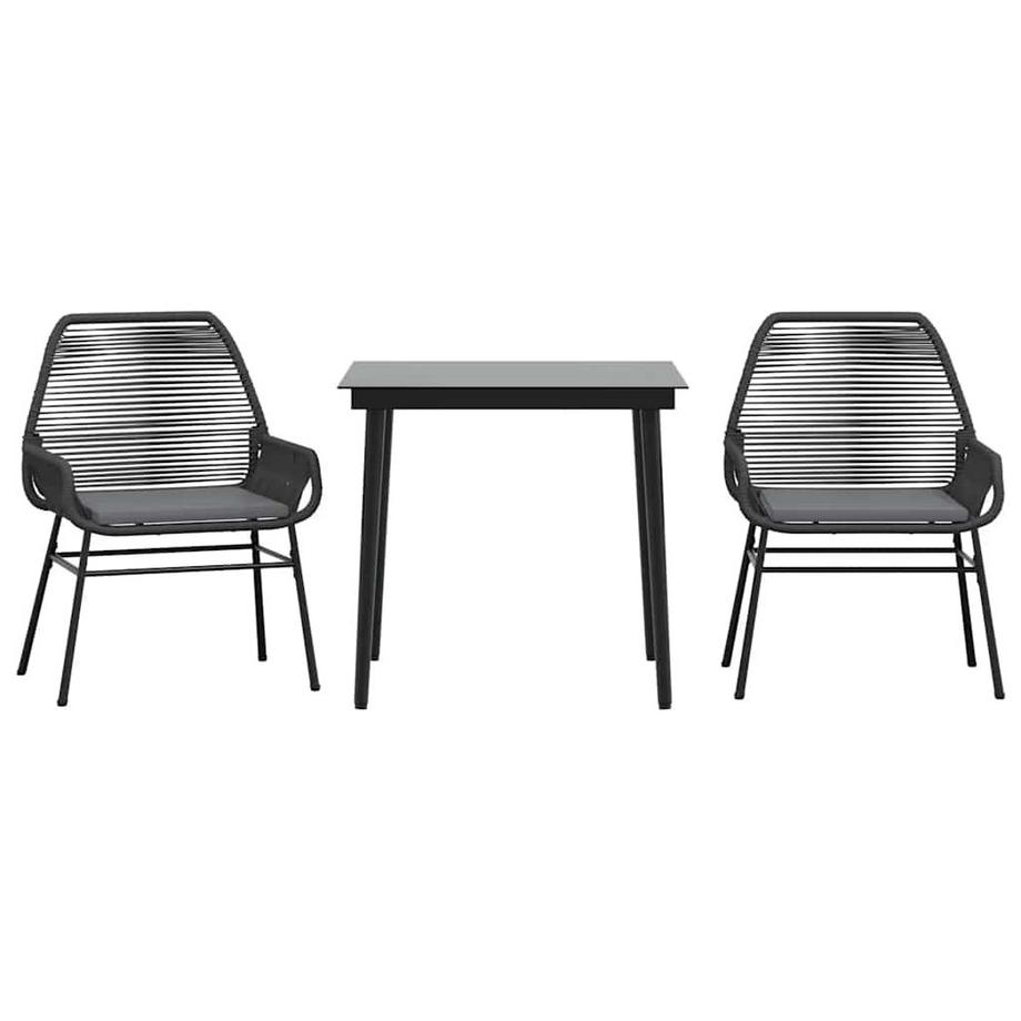 Garten essgruppe poly-rattan