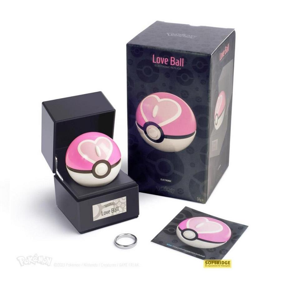 Pokémon: Die-Cast Collectible Love Ball Replica