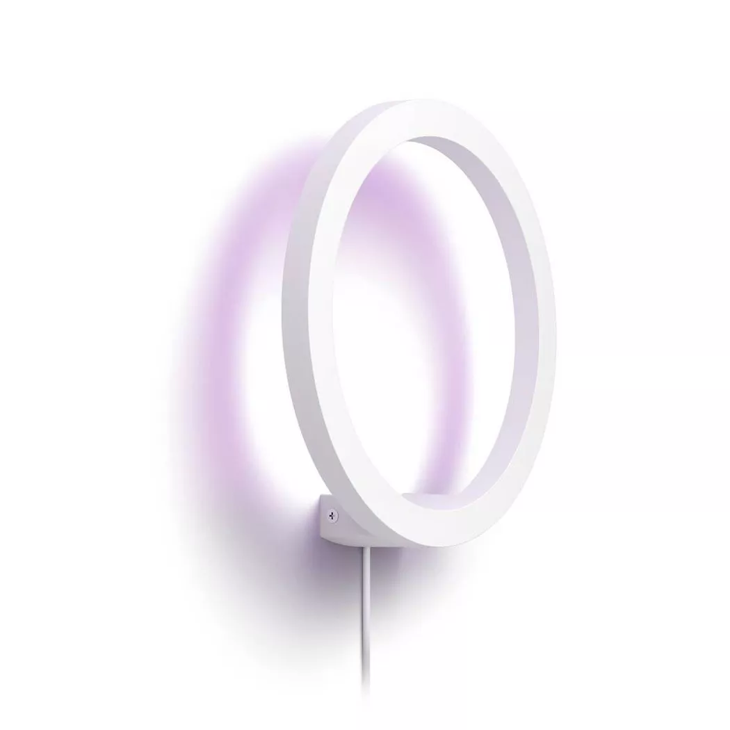 Philips Lighting – Hue White & Col. Amb. Sana Wandleuchte 1500lm, One Size, Weiss