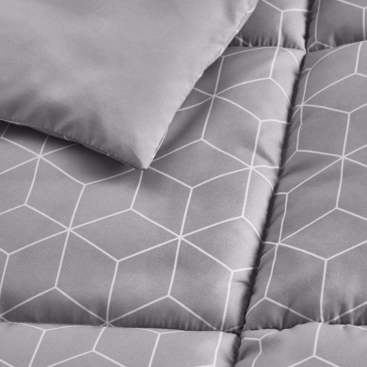 SO'HOME Couette imprimée microfibre Decio  