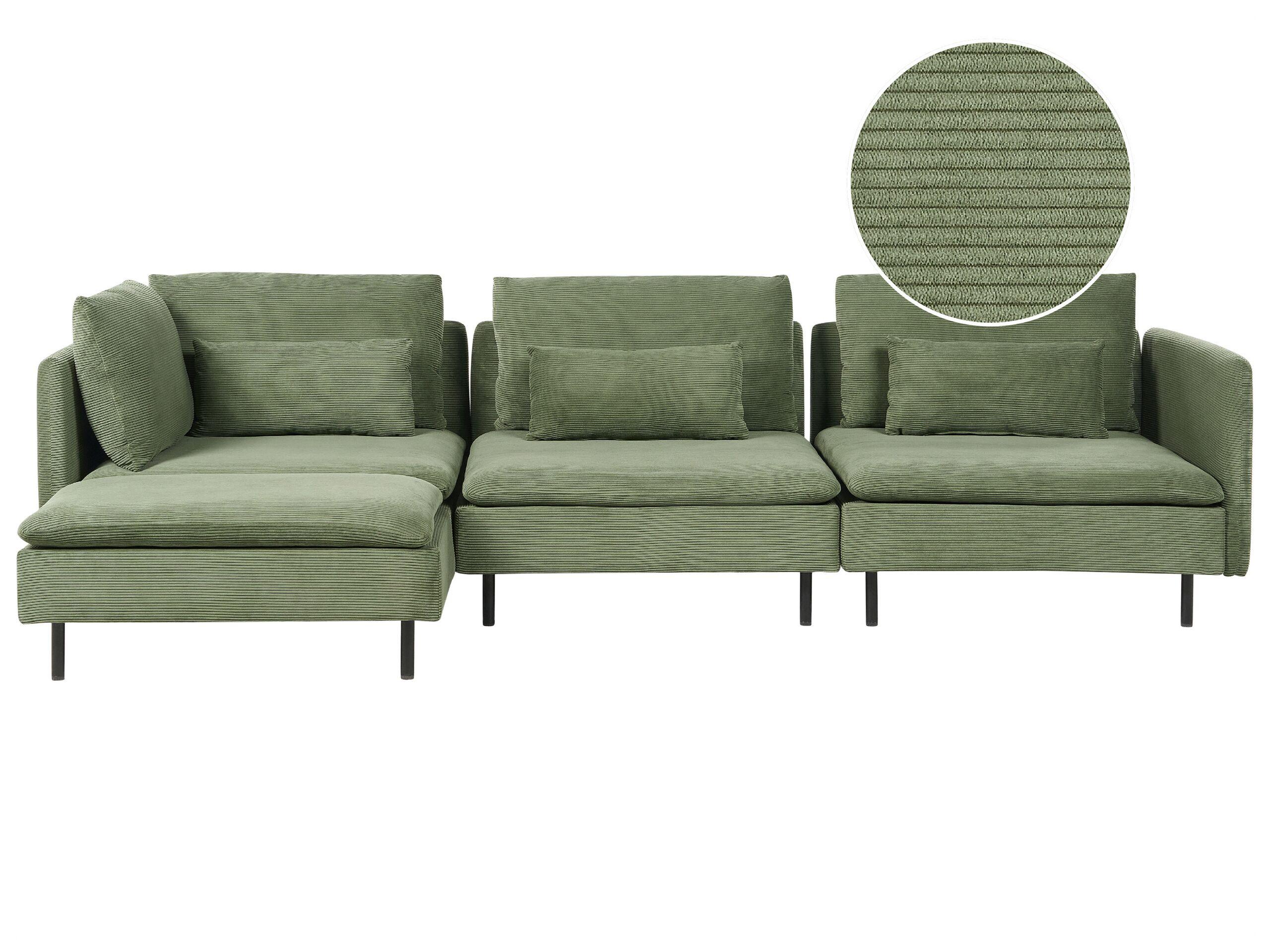 Image of Modulsofa aus Cord Modern EGERIS Modulsofa aus Cord Modern EGERIS
