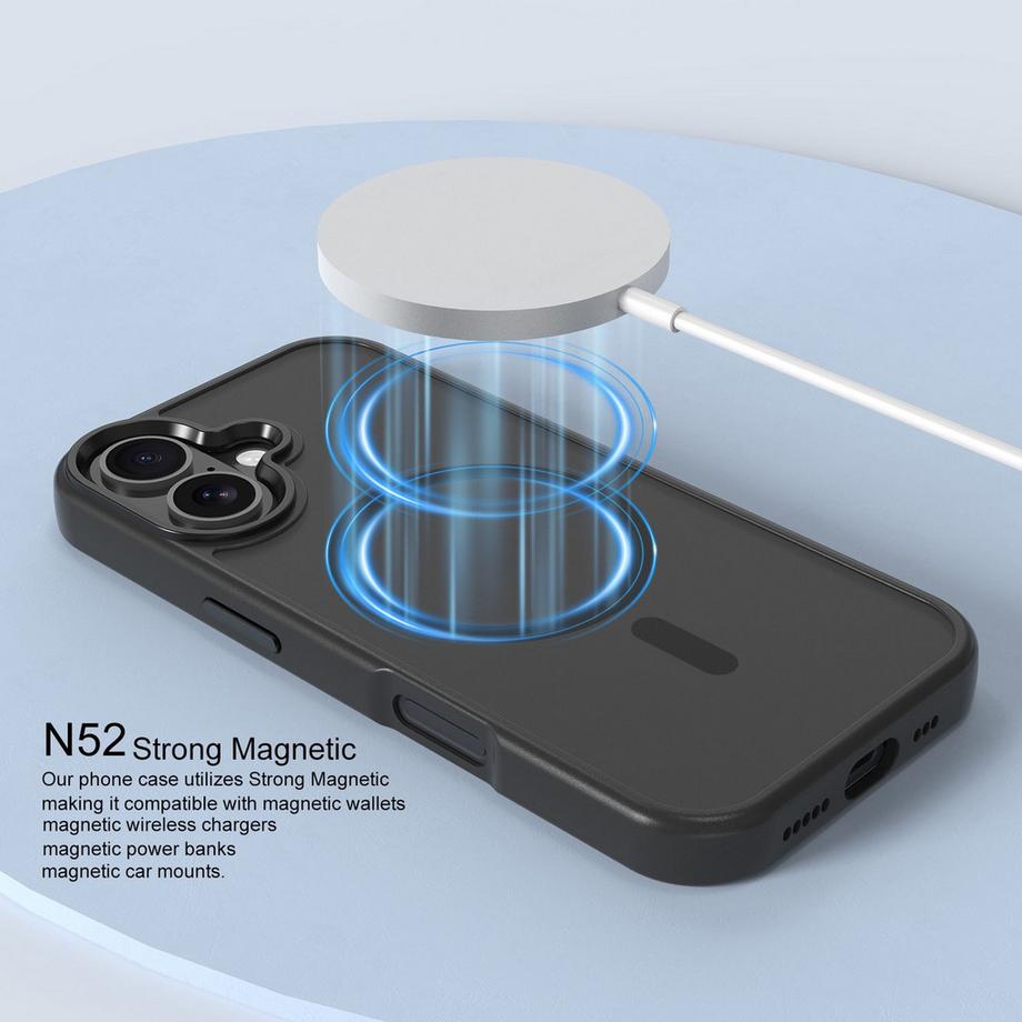 Cadorabo  iPhone 16 PLUS Hülle MagSafe kompatibel 