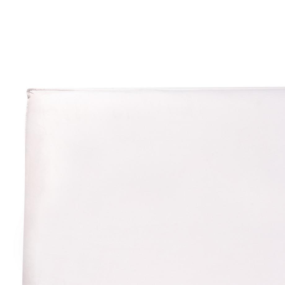 Beliani Lit avec sommier en Velours  LAVAUR  