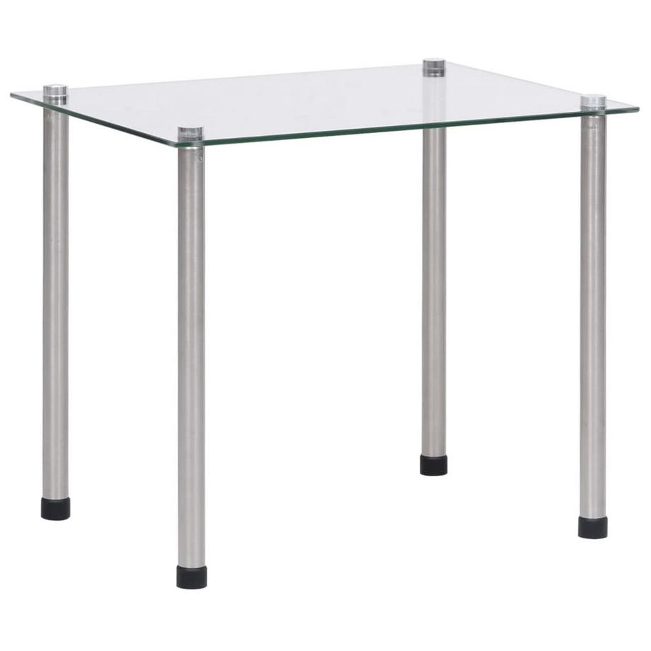 VidaXL Table gigogne verre  