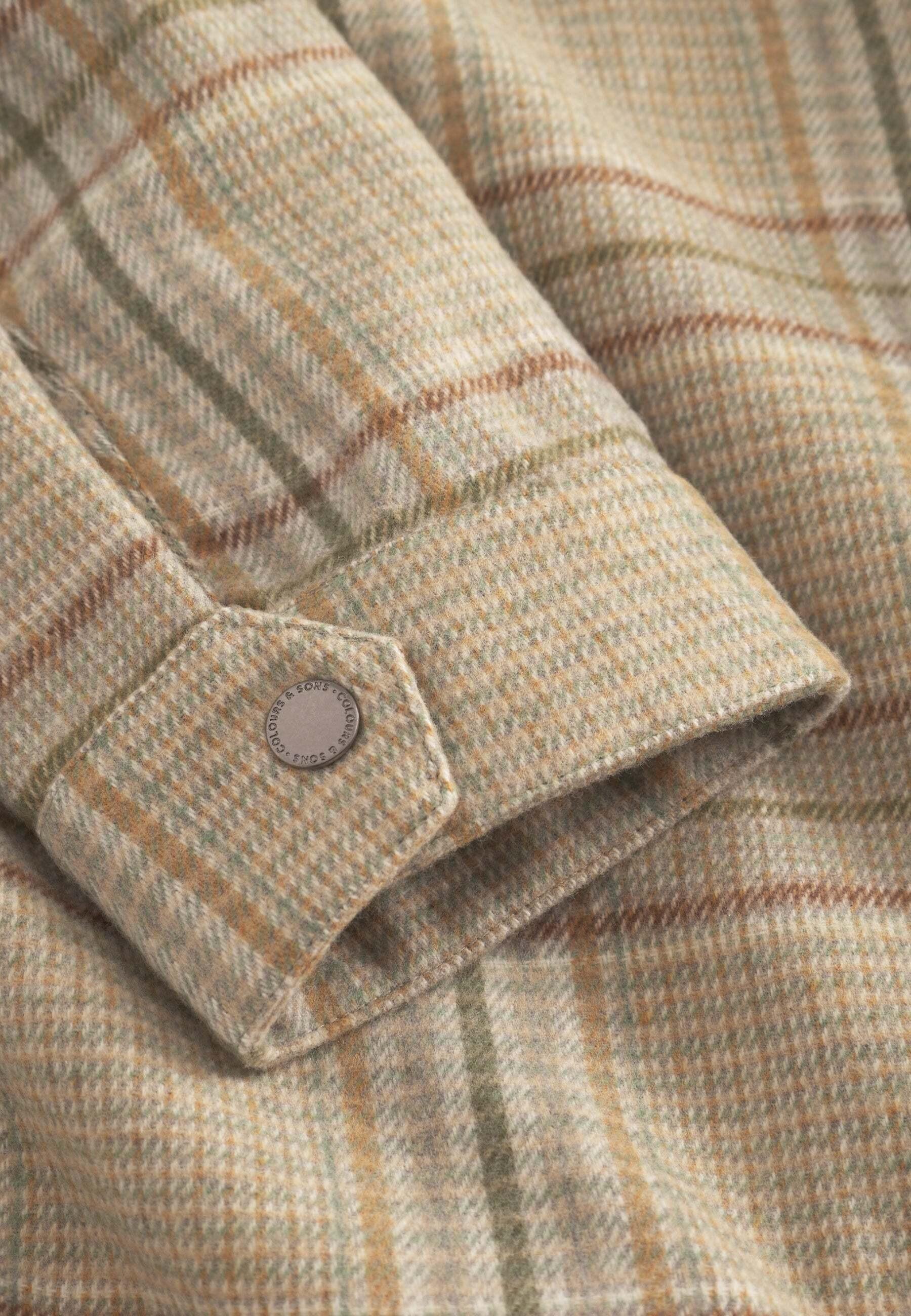 Colours & Sons Hemdjacke Overshirt Checked  