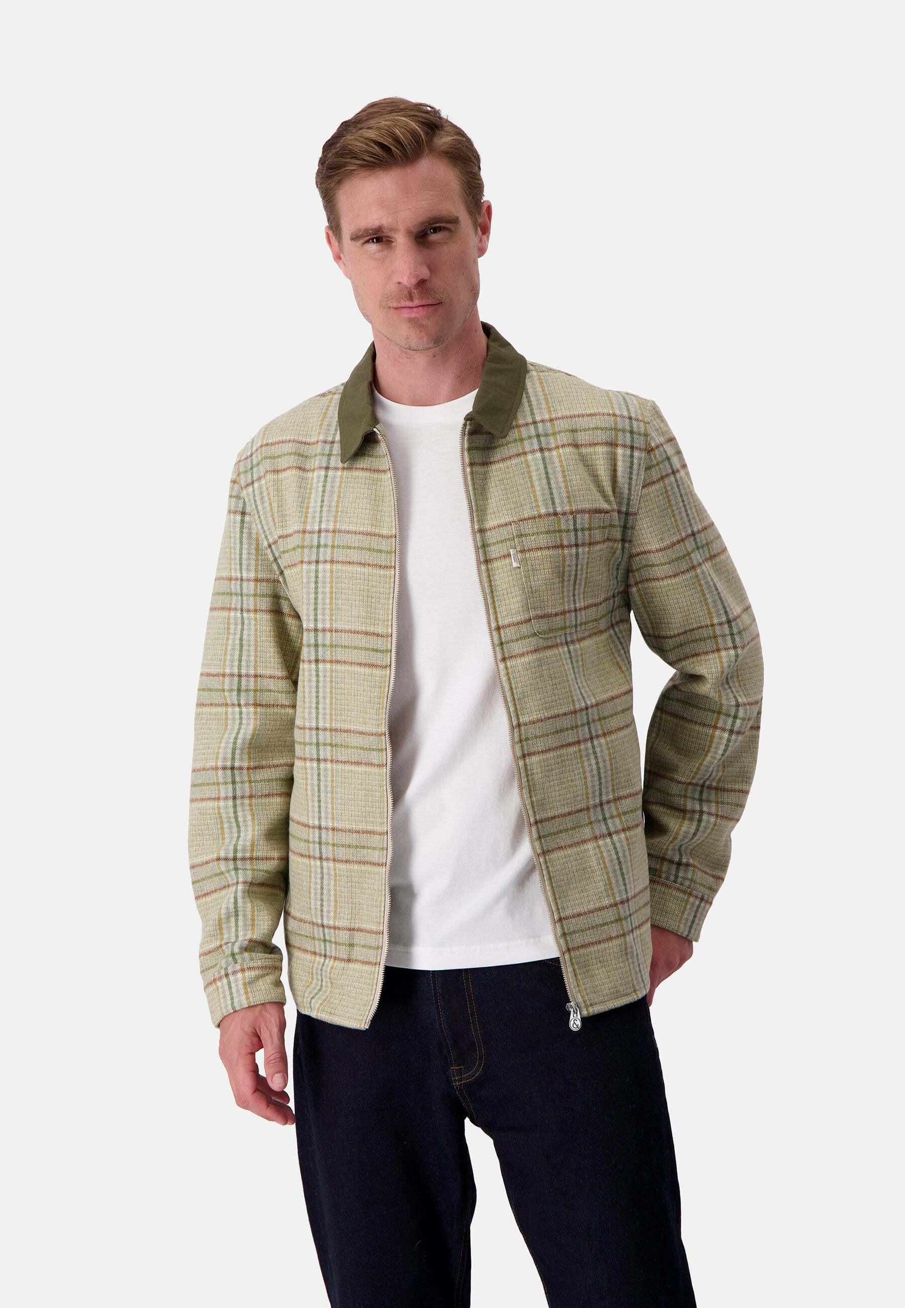 Colours & Sons Hemdjacke Overshirt Checked  