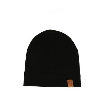 FAUX FUR BEANIE W POM-0