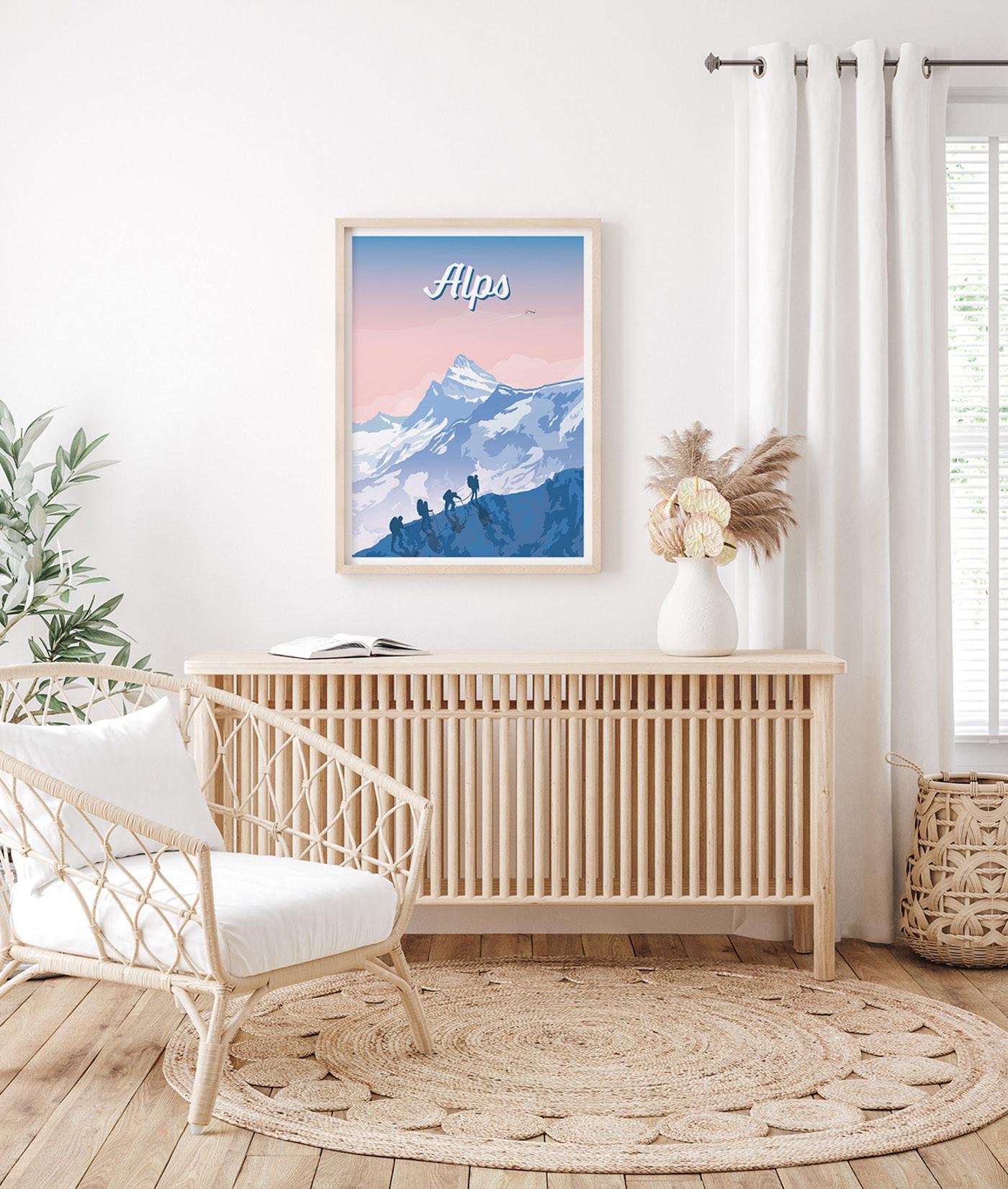 La-Jonx Alps - Poster  