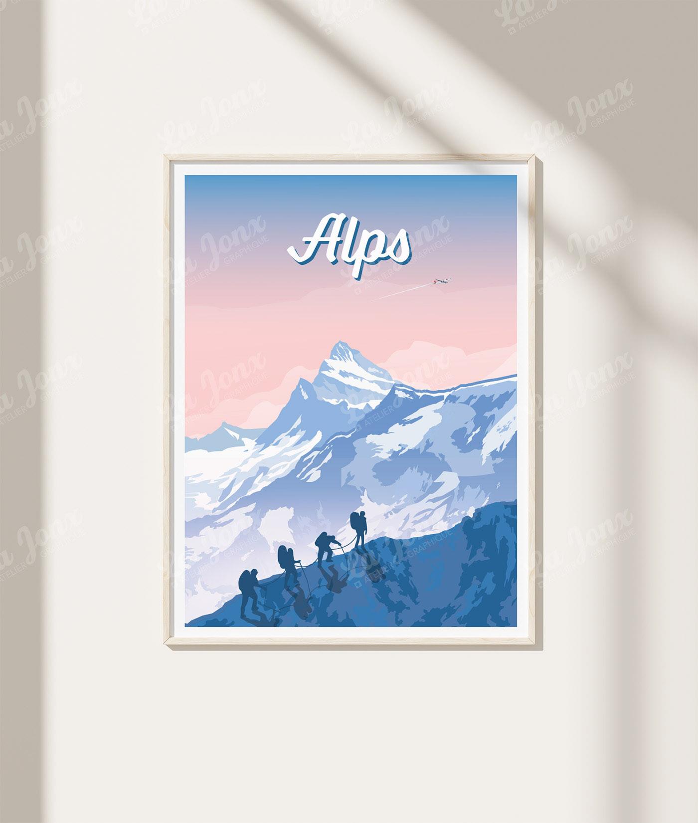 La-Jonx Alps - Poster  