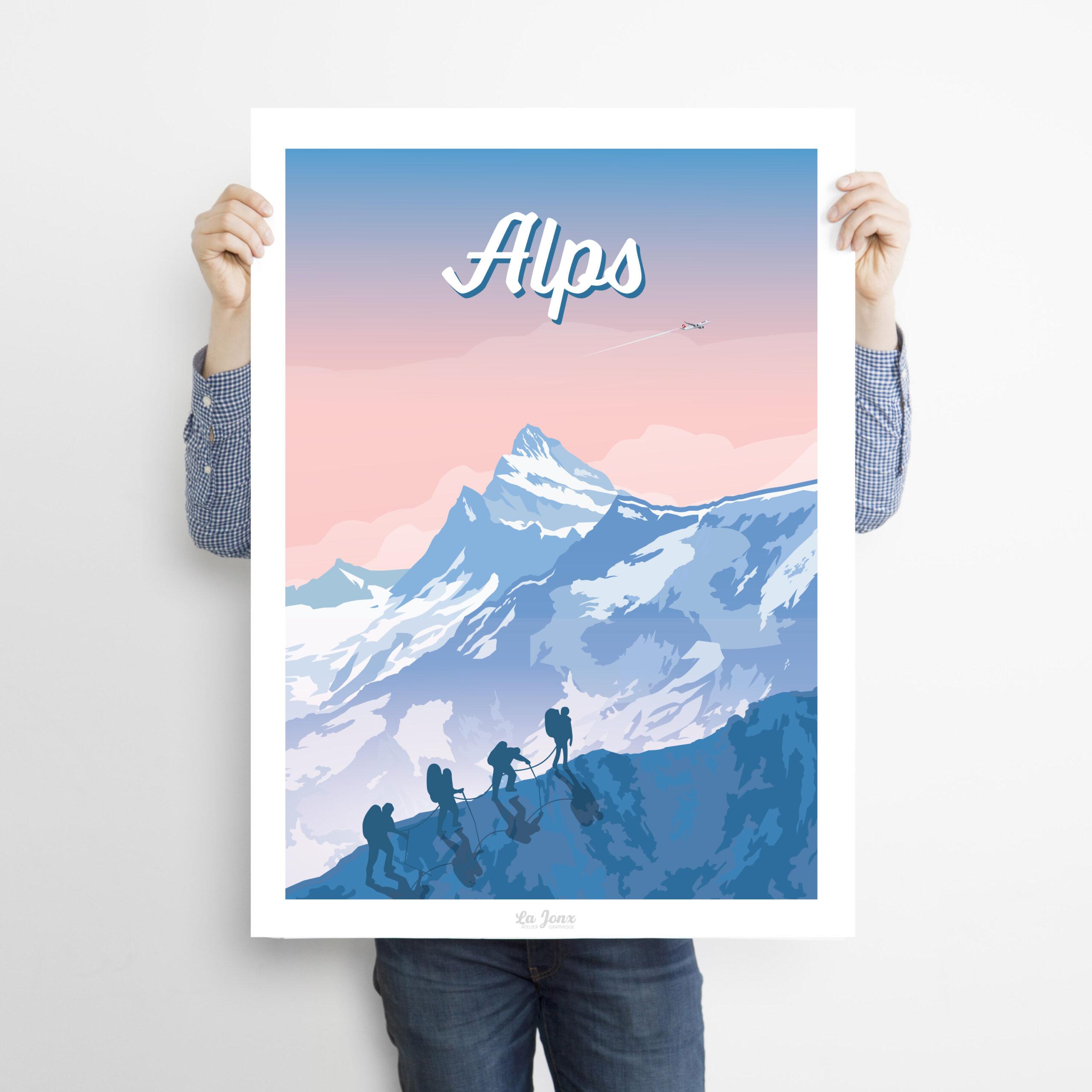 La-Jonx Alps - Poster  