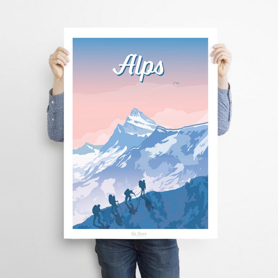 La-Jonx Affiche de Alps  