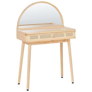 Coiffeuse avec miroir en Bambou Boho RANCHERIA