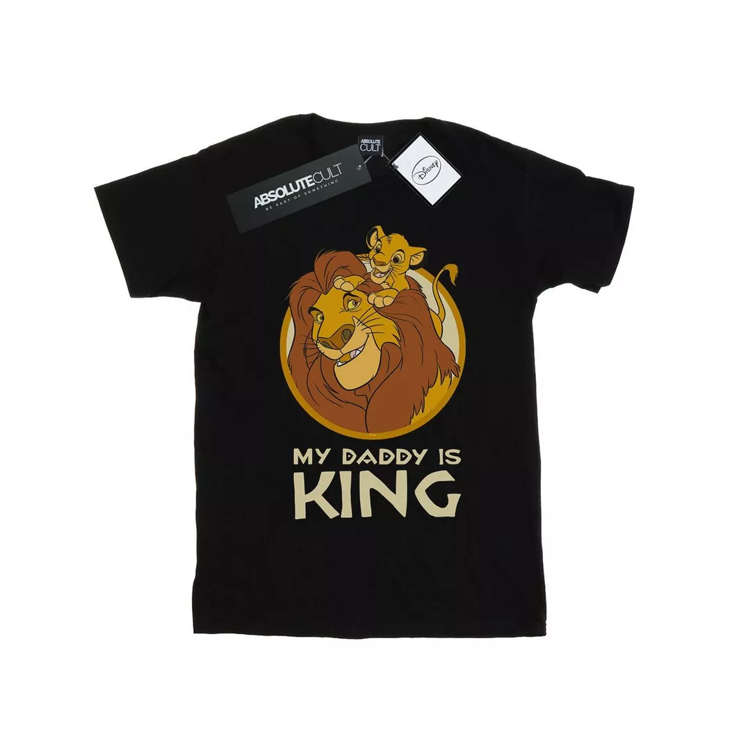 Disney - The Lion King My Daddy Is TShirt, für Damen, Schwarz, Größe XL