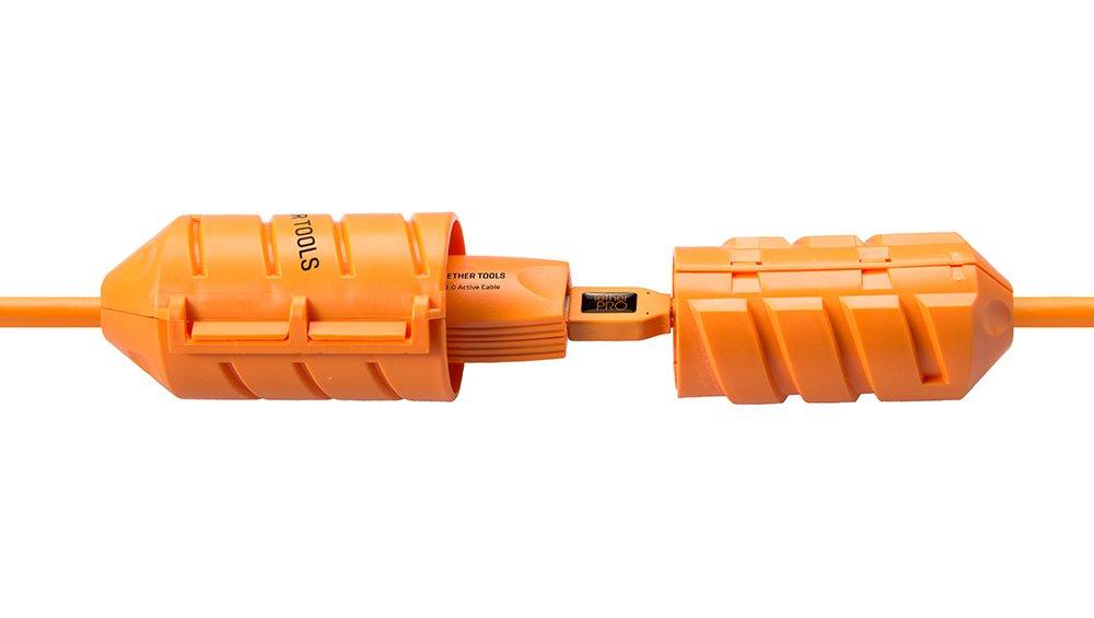 Tether Tools  JerkStopper Pavimento Scatola portacavi Arancione 1 pz 