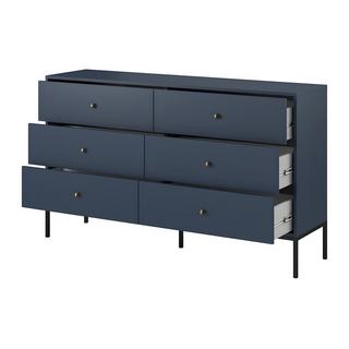 Vente-unique Commode 6 tiroirs BOGDAN  