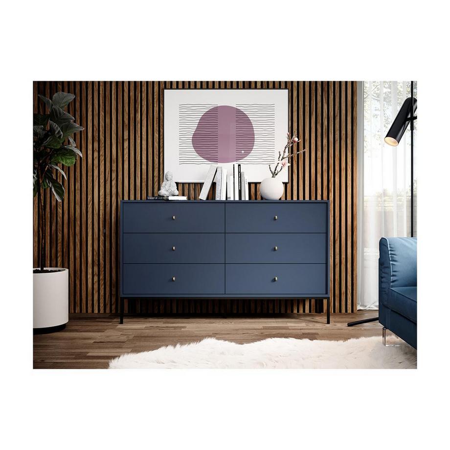 Vente-unique Kommode 6 Schubladen  BOGDAN  