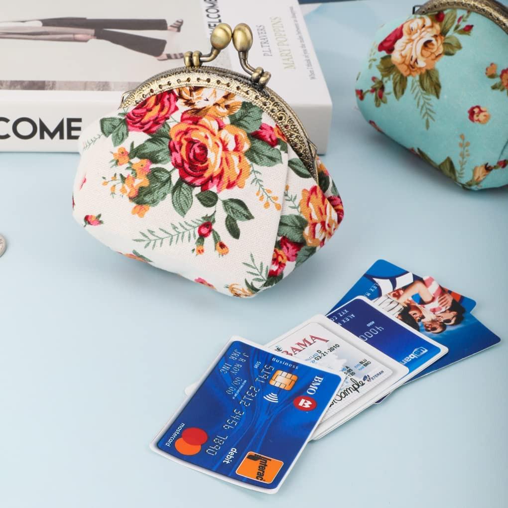 Only-bags.store Portamonete Floreale Retrò  