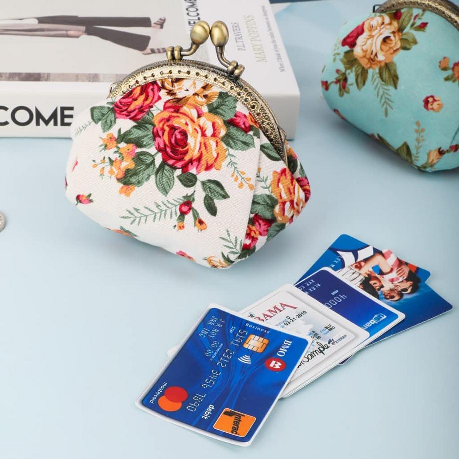 Only-bags.store Portamonete Floreale Retrò  