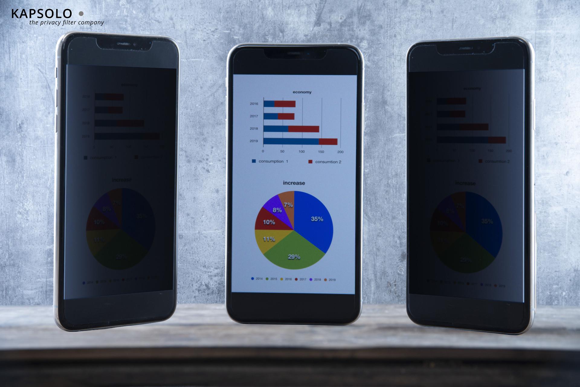 Image of 4-wege Blickschutzfilter für iPhone 12