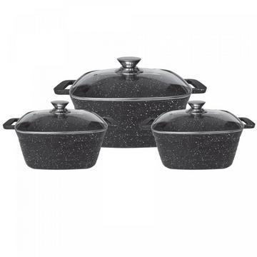 Küchenset - quadratische Töpfe