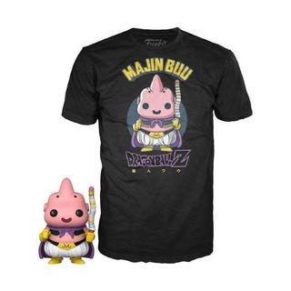 Funko  POP - POP & Tee - Dragon Ball - Majin Buu & Ice Cream - 973 - Special Edition 