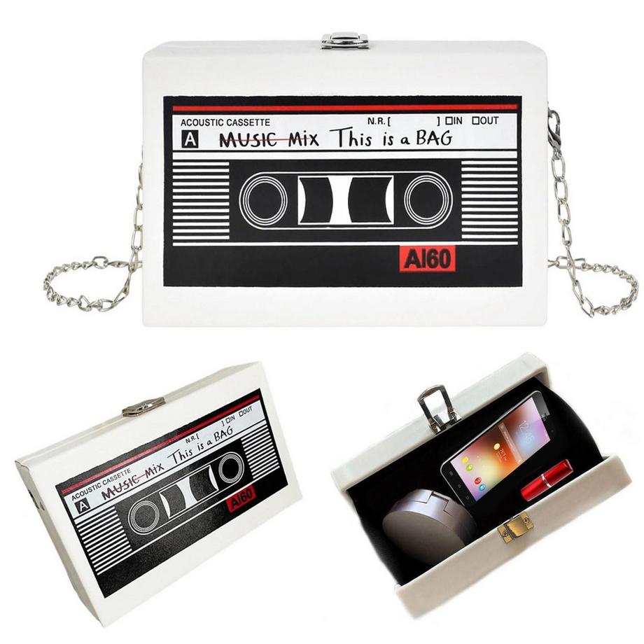 Only-bags.store Sac Bandoulière Cassette avec Chaîne  