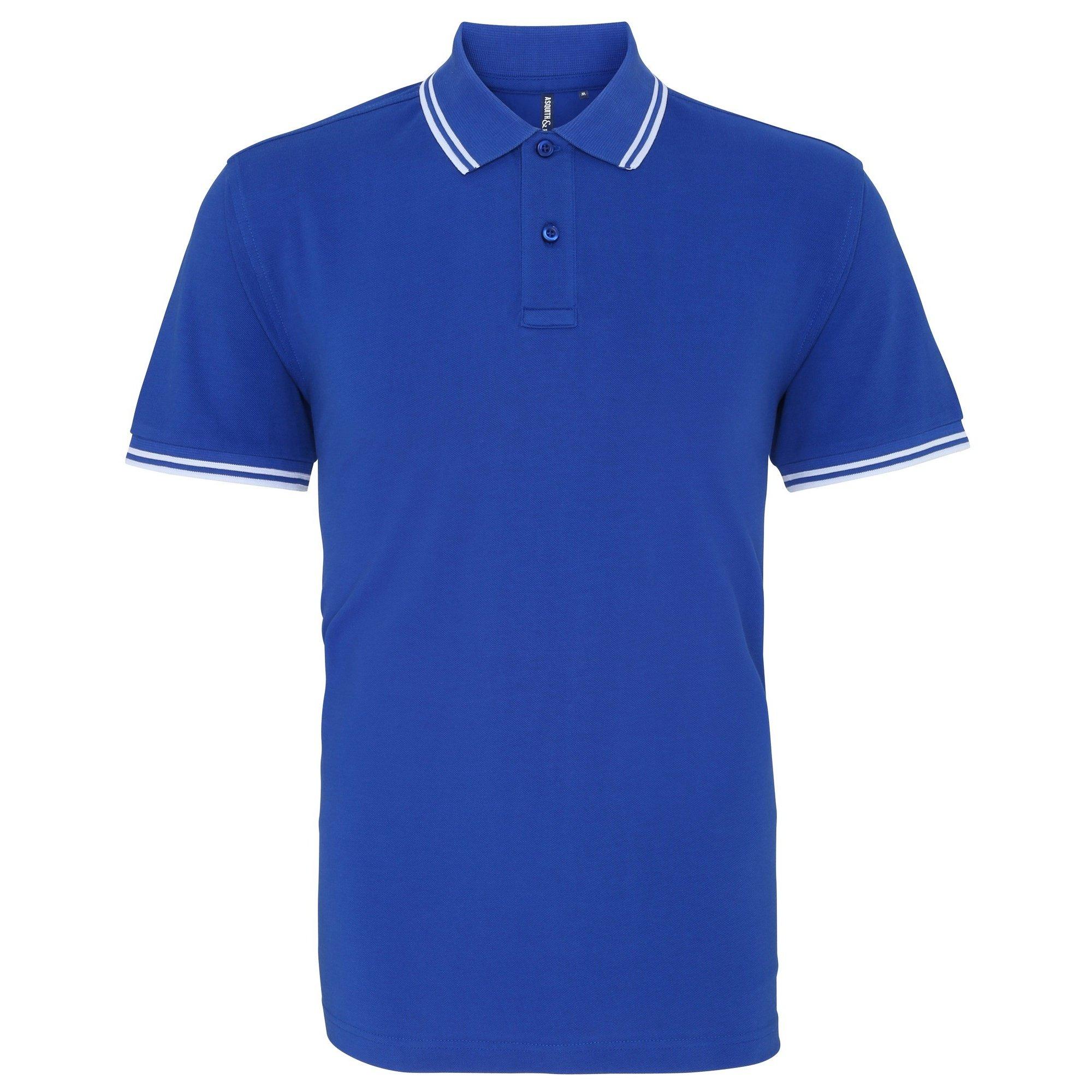 Image of Poloshirt, Kurzärmlig Herren Königsblau XXL