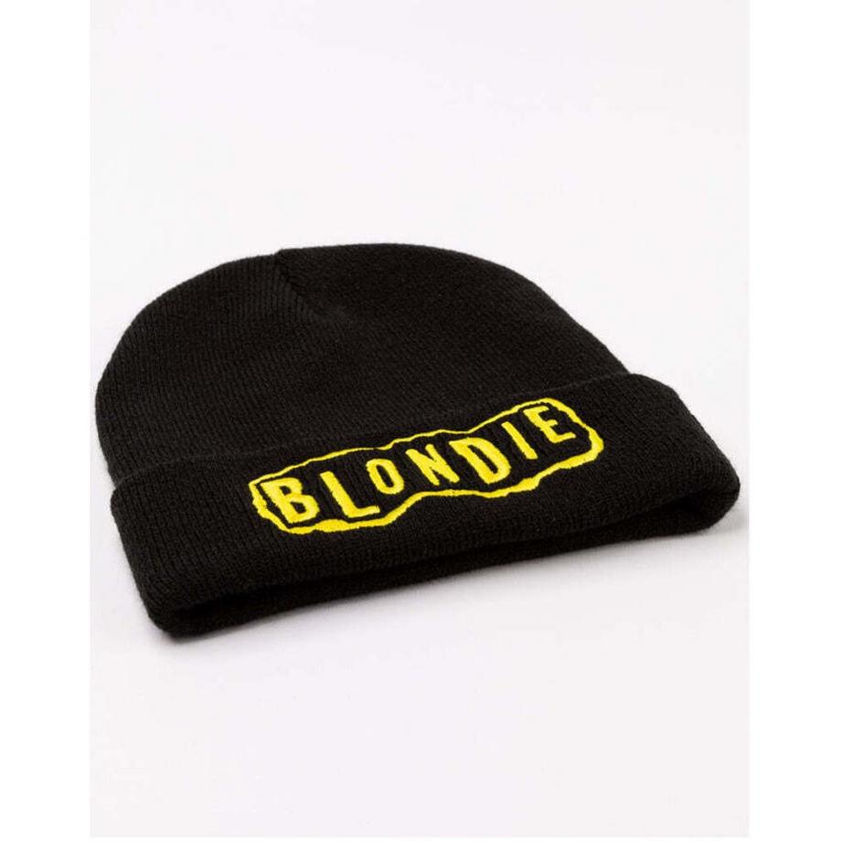 Blondie Cappello A Cuffia Logo  