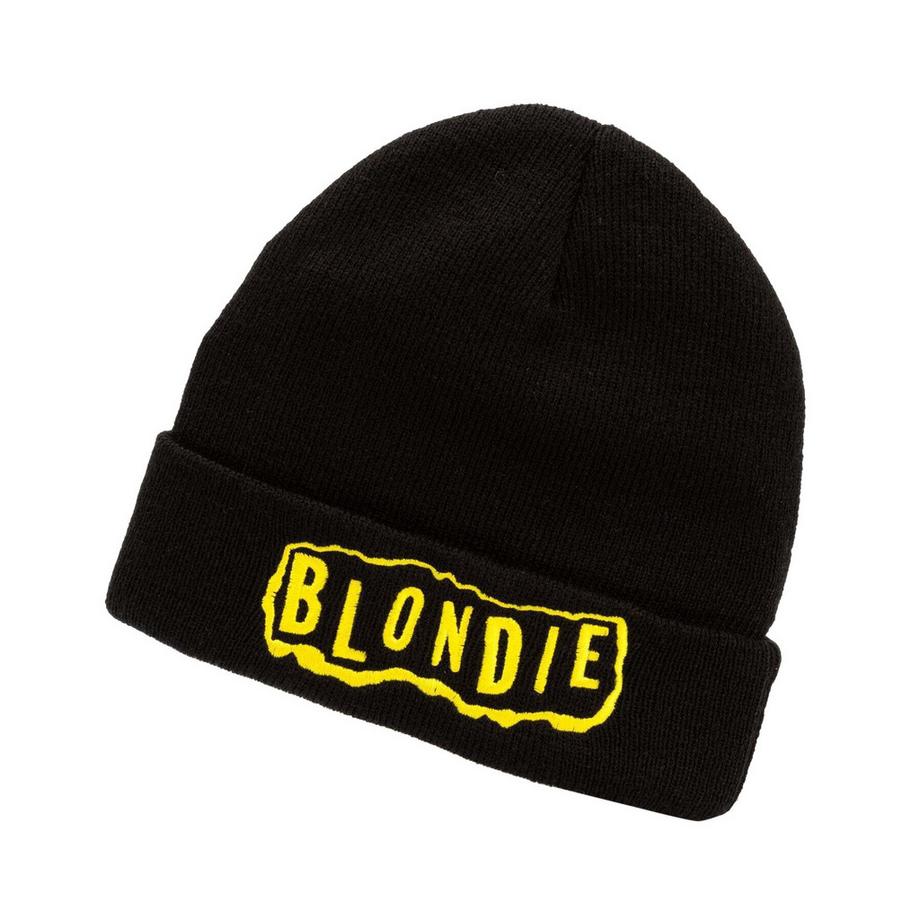 Blondie Cappello A Cuffia Logo  