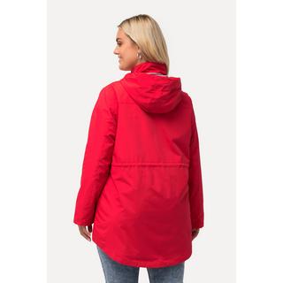 Ulla Popken  Veste de sport HYPRAR à capuche, tissu imperméable 